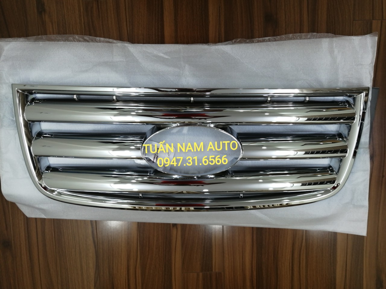 ỐP MẶT GA LĂNG CA LĂNG MA CRÔM MIGHTY 110S, E-MIGHTY NHẬP (HÀNG KOREA)