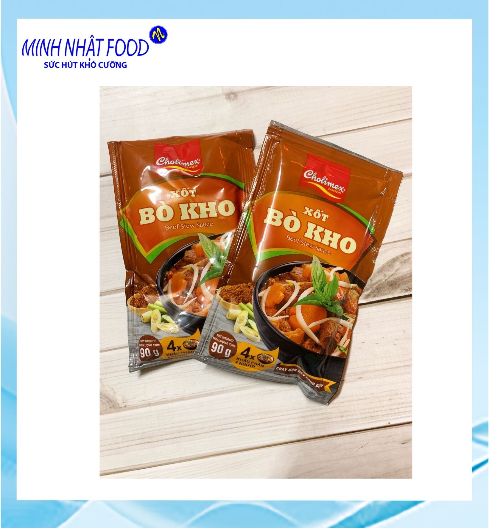 Xốt Bò Kho Cholimex gói 90g