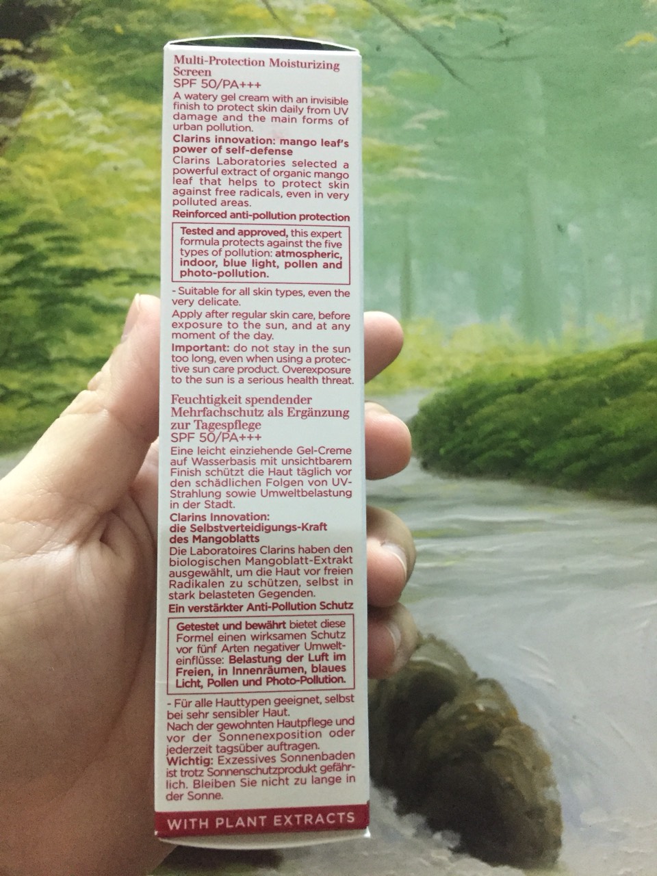 KEM CHỐNG NẮNG CLARINS PHÁP 50ml - Hàng Pháp