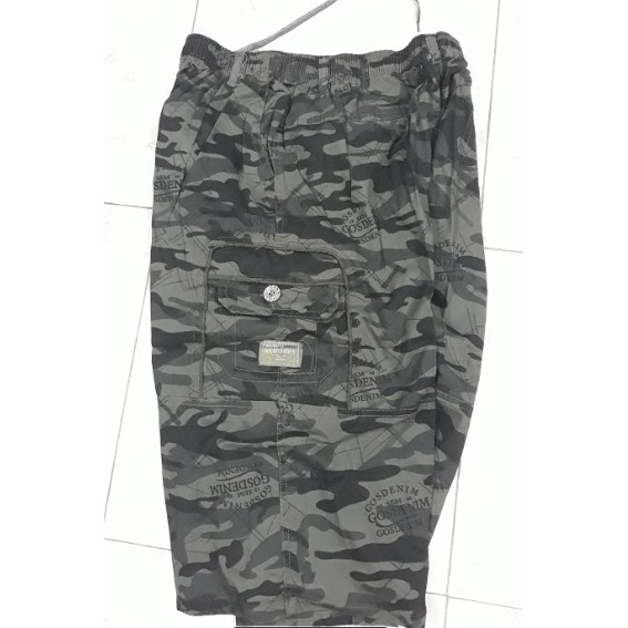 (Đến75Kg)Quần Short Quần Lính Quảng Châu Lưng Thun