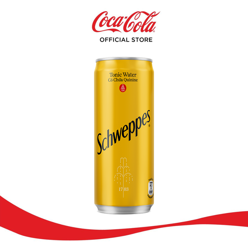 Lốc 24 Lon Soda Schweppes Tonic (320ml/Lon)