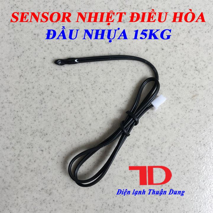 Đầu dò cảm biến dàn lạnh, Sensor nhiệt điều hòa đầu nhựa 15KG - Điện Lạnh Thuận Dung