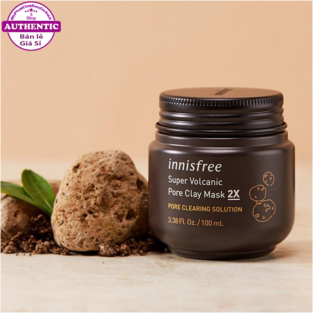Mặt Nạ Đất Sét INNISFREE Super Volcanic Pore Clay Mask 2X