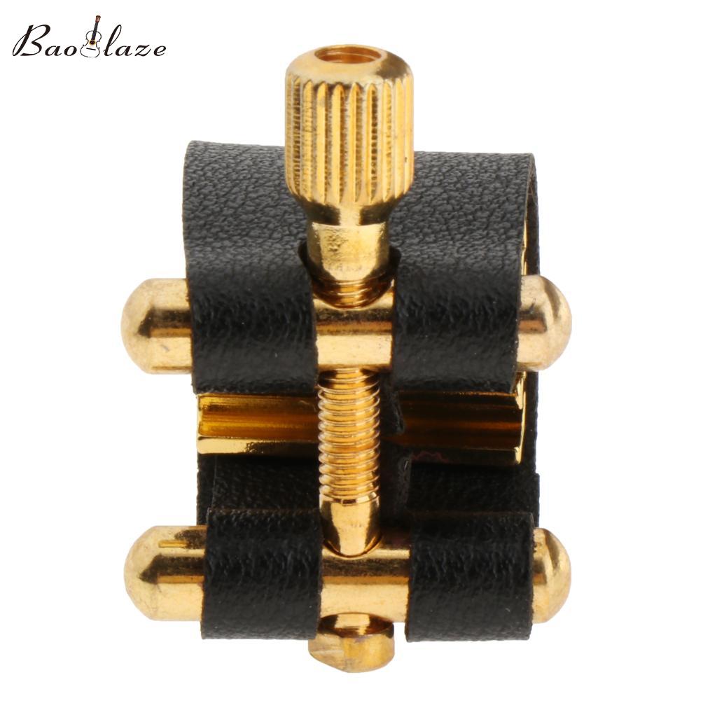 Baoblaze Professional Saxophone Ligature Compact Fastener for Sax Saxophone Clarinet