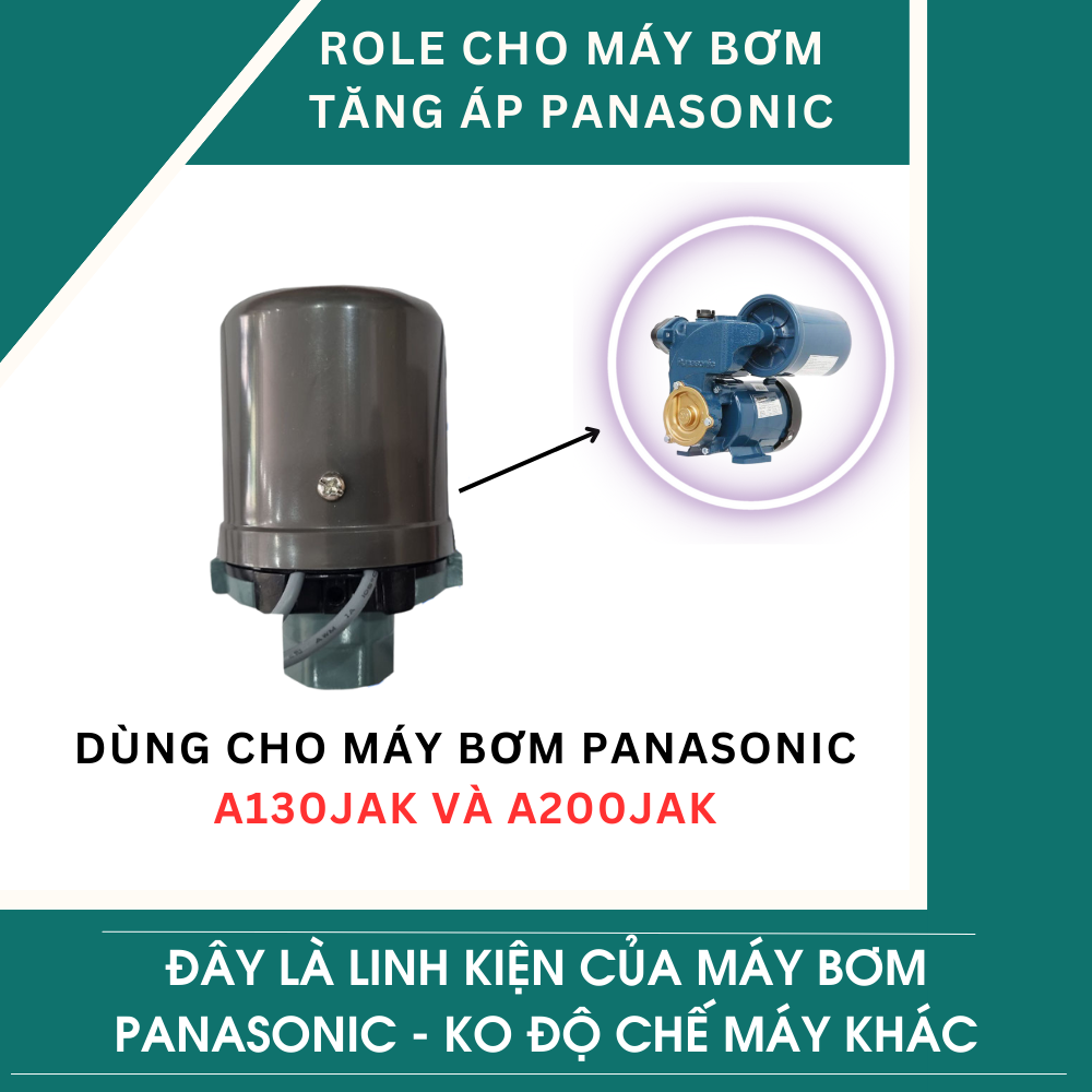 Role bơm tăng áp Panasonic