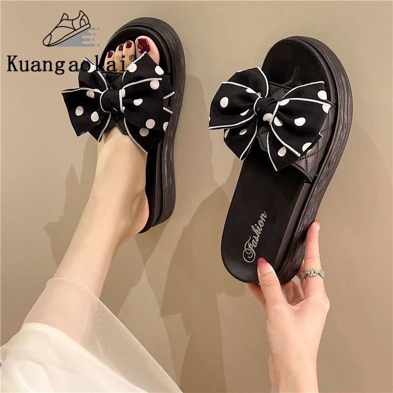 Kuangaokai Free Shipping Miễn phí vận chuyển Dép Lê Thời Trang Hàn Quốc