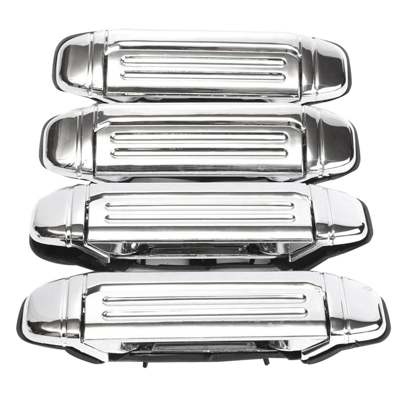 Car chrome door handle accessories for mitsubishi pajero 1992 1993 1994 1995 1996 1997