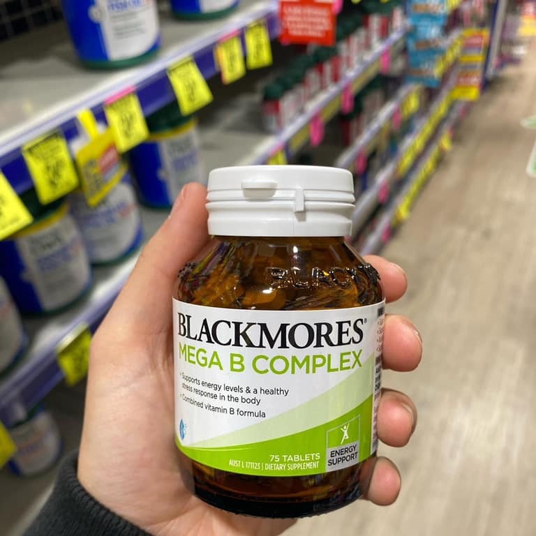 Mega B Complex Blackmores 75 viên