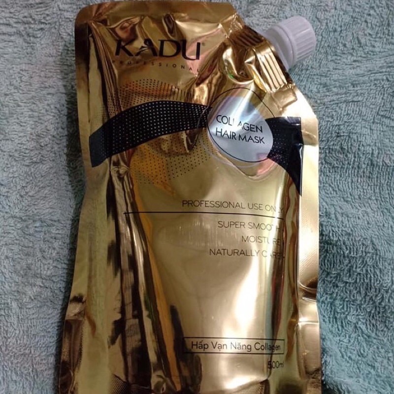 Hấp túi phục hồi tóc vạn năng KADU Collagen Hair Mask 500ml