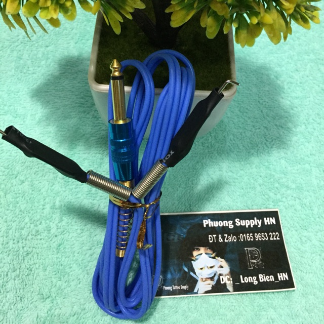 Dây móc silicon cho máy xăm,màu ngẫu nhiên shop còn