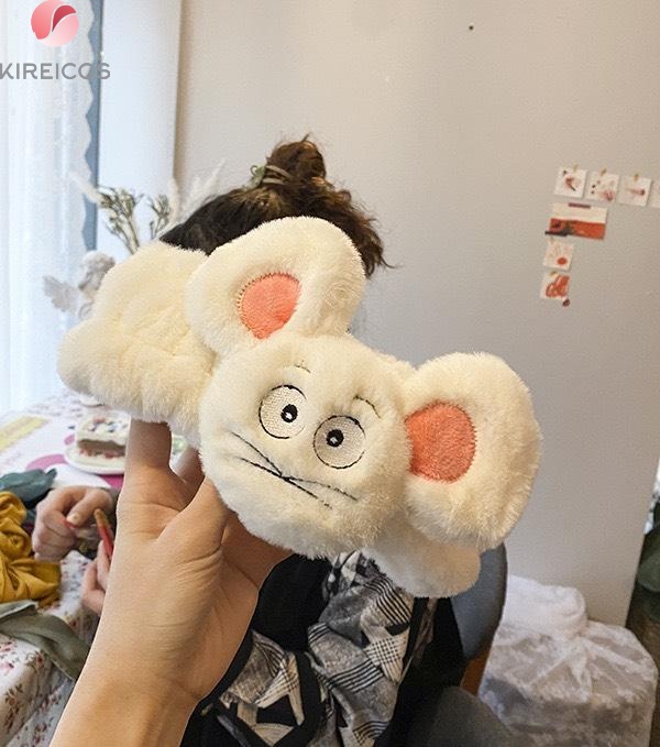 [HCM]Băng Đô Turban Gấu Nhung Siêu Cưng Makeup Trang Điểm Hot Trend 2020 - kireicos