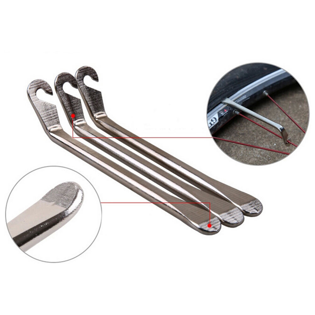 Combo 3 cây móc lốp mở lốp sửa chữa xe đạp