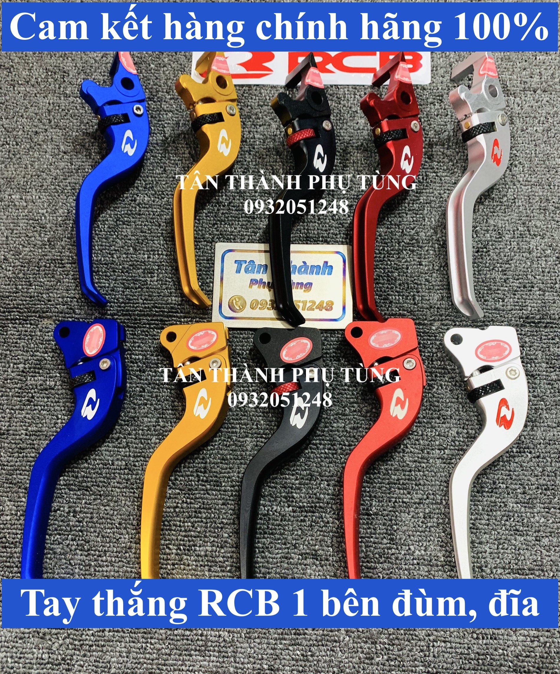 Tay thắng rcb đùm, đĩa chính hãng: dream, wave 110, wave 100, sirius