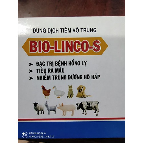 Combo 2 chai BIO LINCO-S 20ml