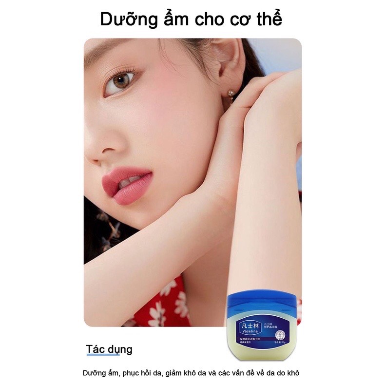 Sáp Dưỡng Môi Mềm Mịn Vaseline Lip Therapy Original 7g