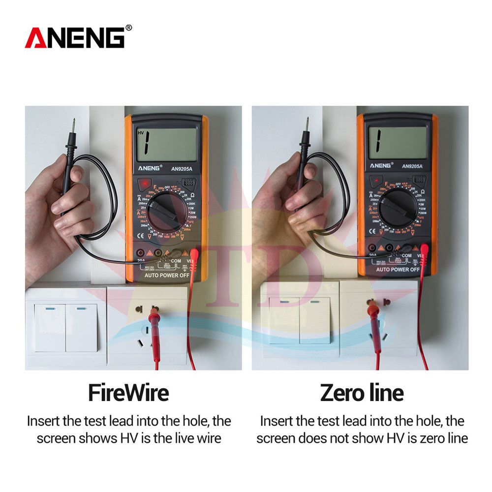 Đồng hồ đo vạn năng ANENG AN9205A sửa chữa cho thợ điện tử
