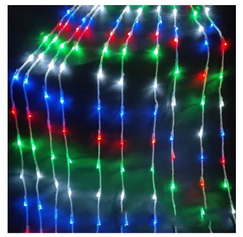 Đèn rèm mành mưa thác nước thả trang Trí 3x2m 3x3m