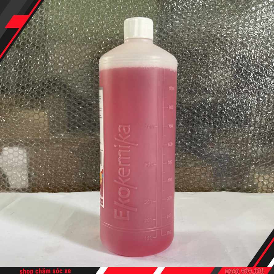 Nước rửa xe không chạm TURBO X12 (xe khách, ôtô tải) chai 1 lít