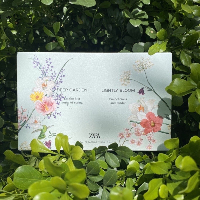 Set Nước Hoa Nữ Lightly Bloom +  Deep Garden EDP 30ml