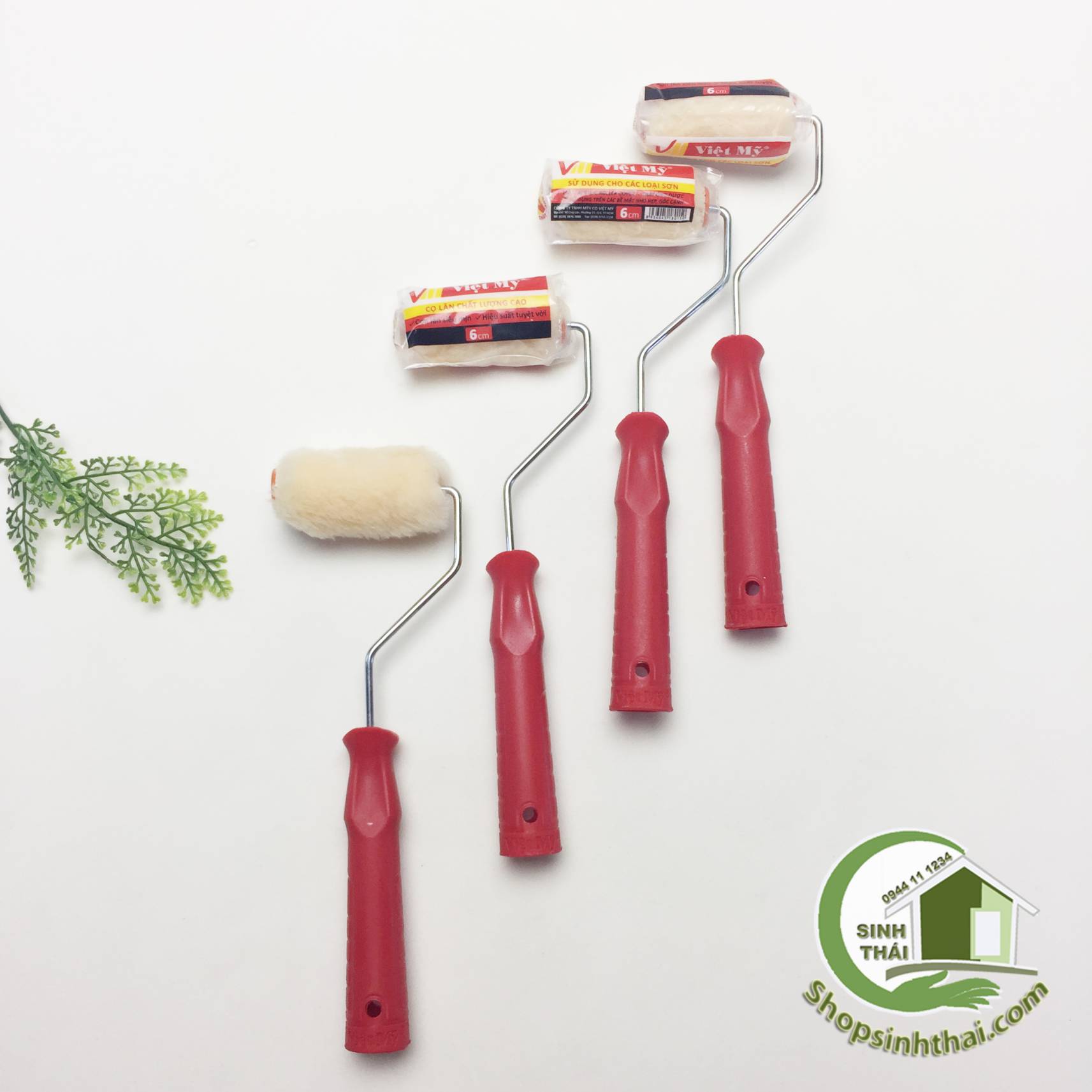 [HCM]Cây lăn sơn nhỏ - cọ lăn sơn rulo tròn - 6cm