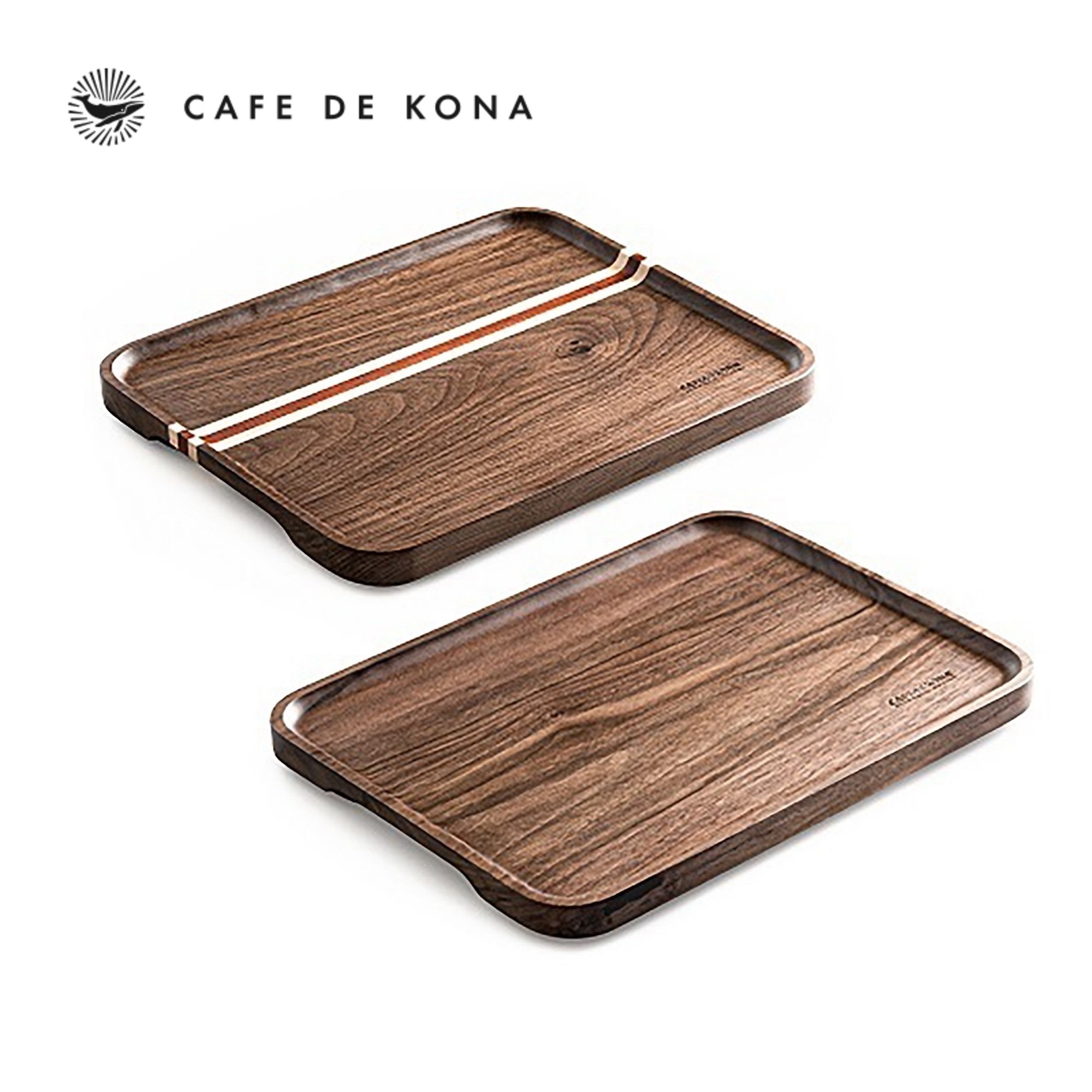 [HCM]Khay gỗ óc chó lớn hiệu Kona