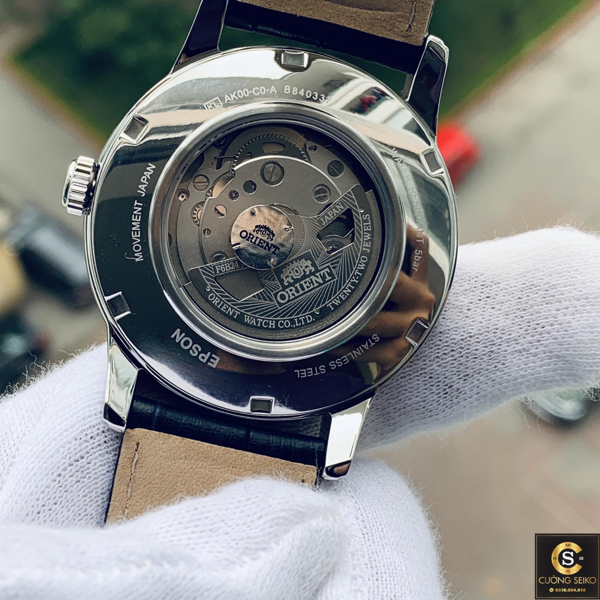 Đồng hồ nam ORIENT Sun and moon SAK00005D0