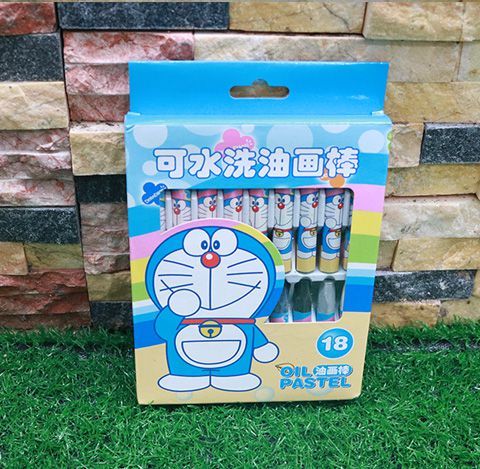 Sáp dầu pastel 18 màu