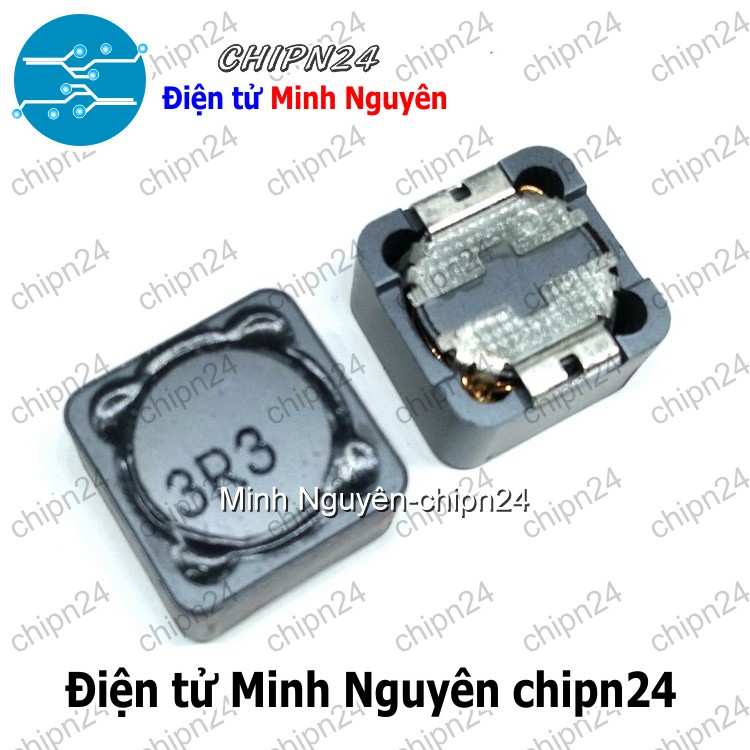 [3 cái] (K218) Cuộn Cảm Dán CD127 (12.5x12.5mm) (1uH/1.5uH/2.2uH/3.3uH/4.7uH/6.8uH/10uH/15uH/22uH) - [Chọn Loại] - HHH.00057