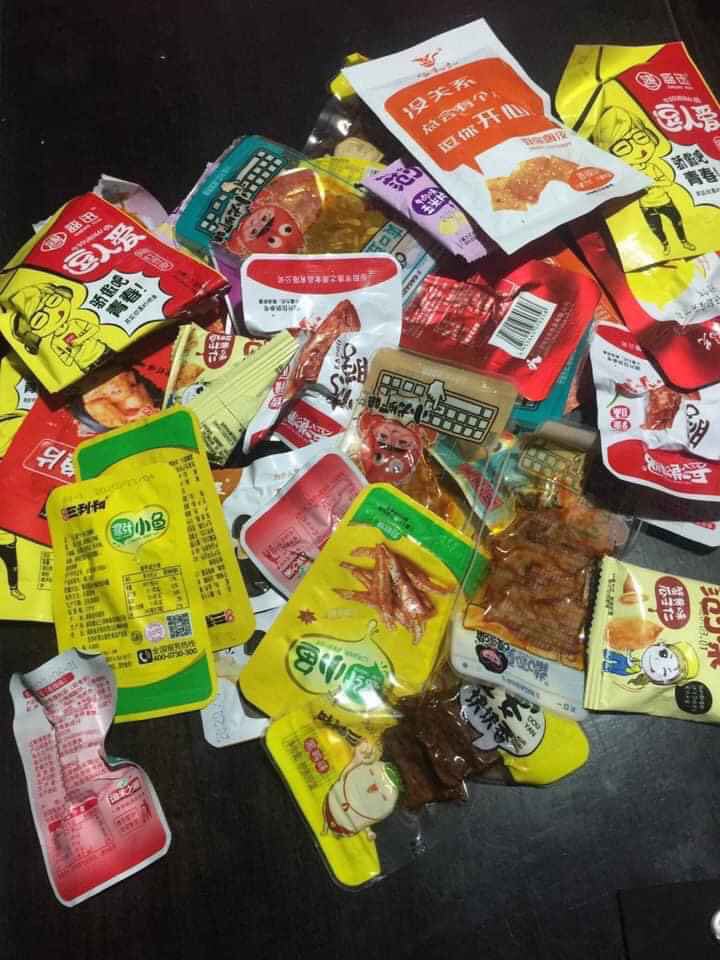 sét ăn vặt hàng nội địa 36 món
