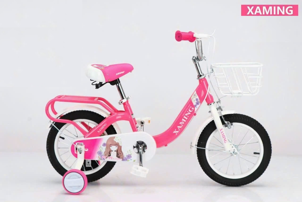Xe đạp xaming công chúa baga liền chắc chắn - hàng nhập khẩu chính hãng