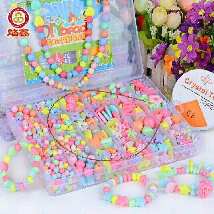 Bộ sâu vòng hạt cườm cho bé