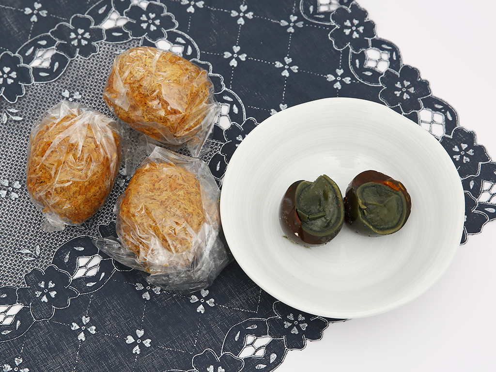 [TPS FOOD] Trứng vịt bắc thảo ăn liền - Vĩnh Thành Đạt (4 Quả/Hộp)