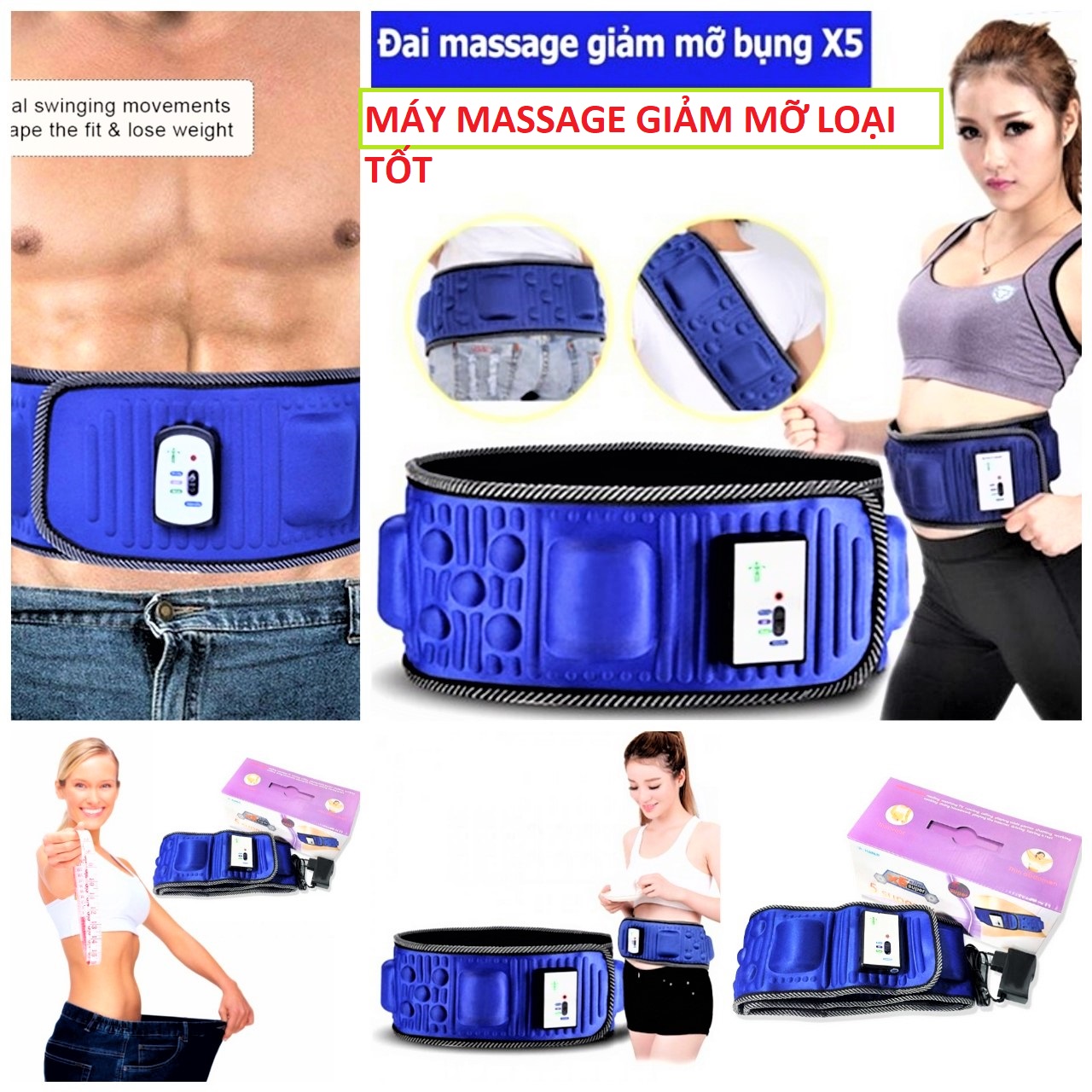 Máy đai massage giảm mỡ bụng đa năng công nghệ làm nóng đánh tan mỡ giảm cân hiệu quả , phương pháp giảm cân hiệu quả, máy rung giảm cân