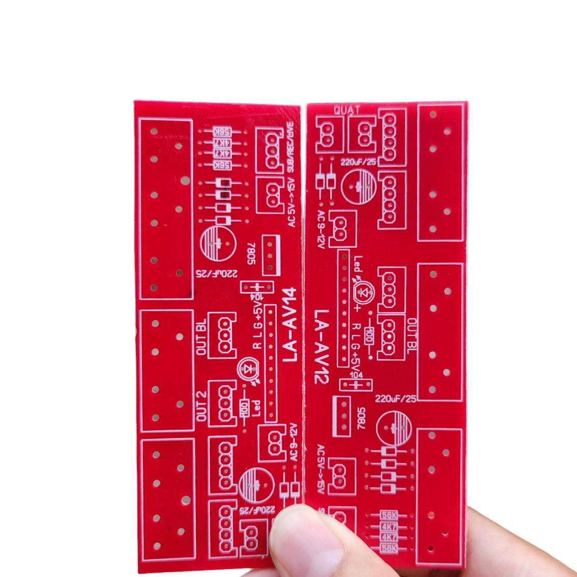 Mạch In Pcb Trạm Av Trạm Đuôi Ampli LA-AV