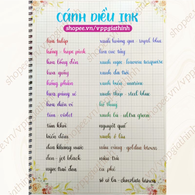 Mực Cánh Diều Ink (lọ 15ml)