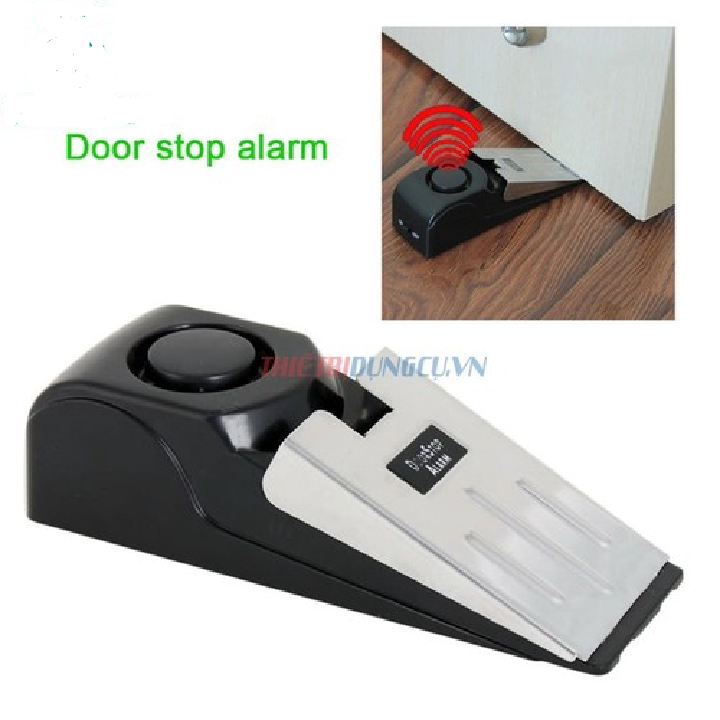 Báo động chống trộm cảm biến chặn cửa tặng 1pin