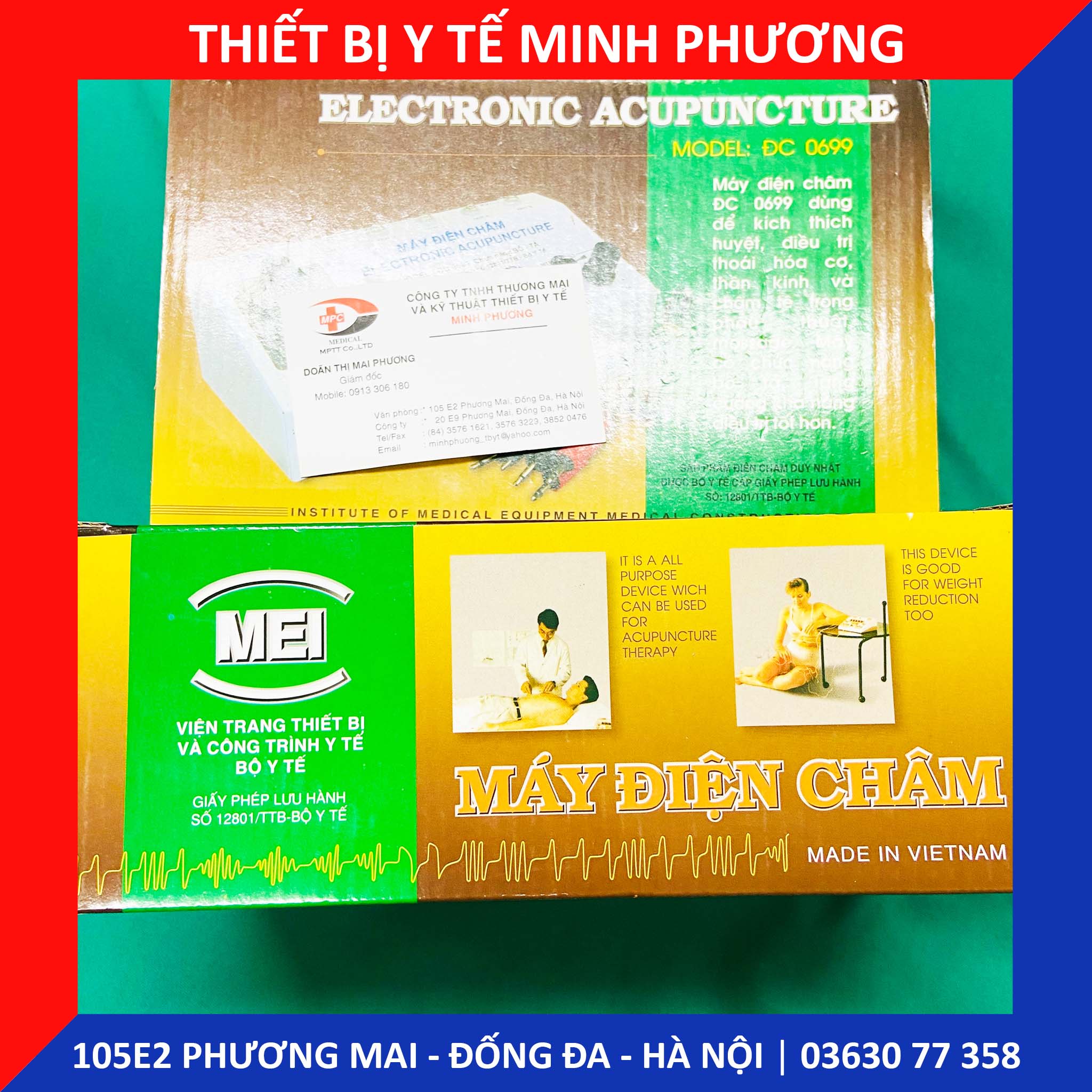 Máy điện châm 5 rắc