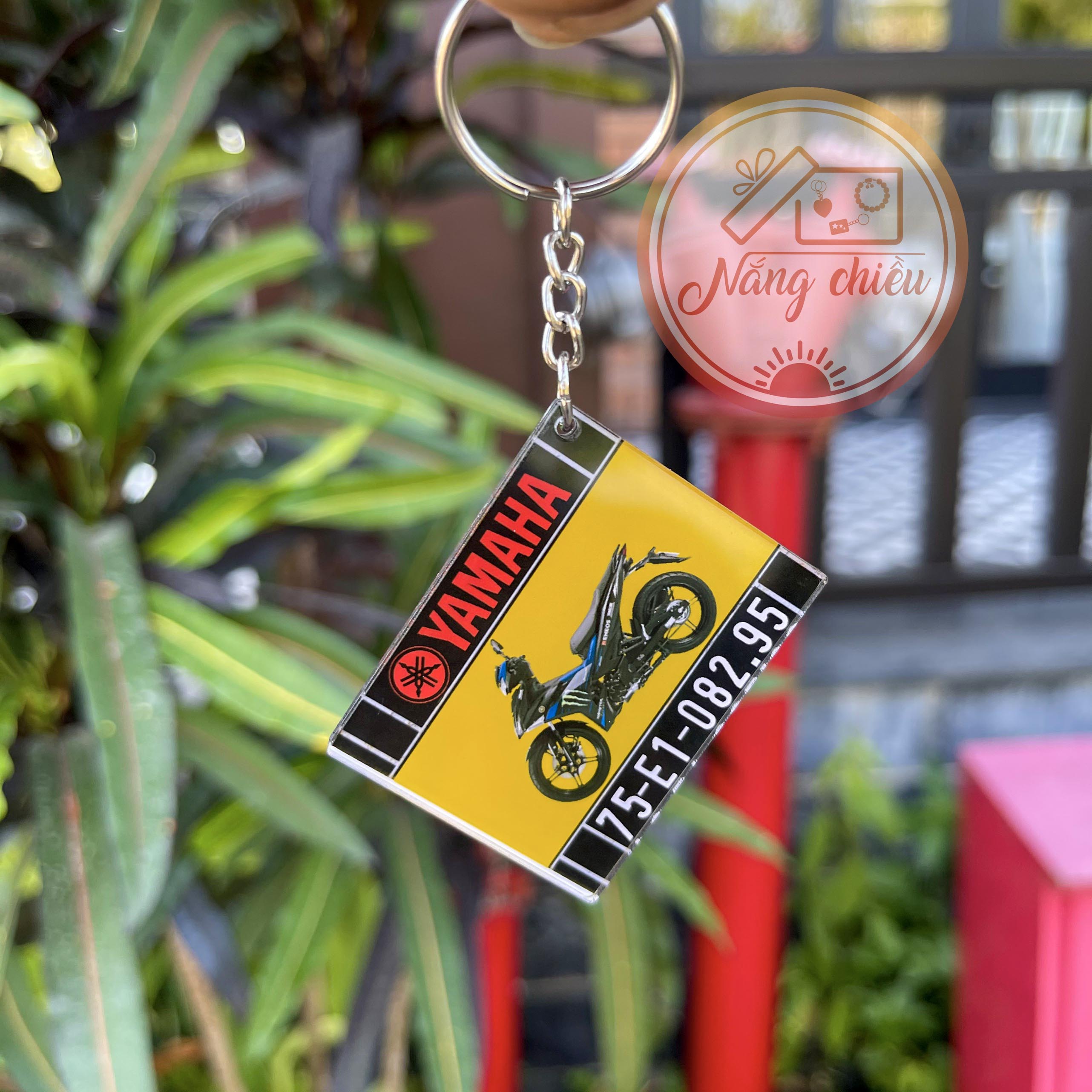 Móc khóa biển số xe