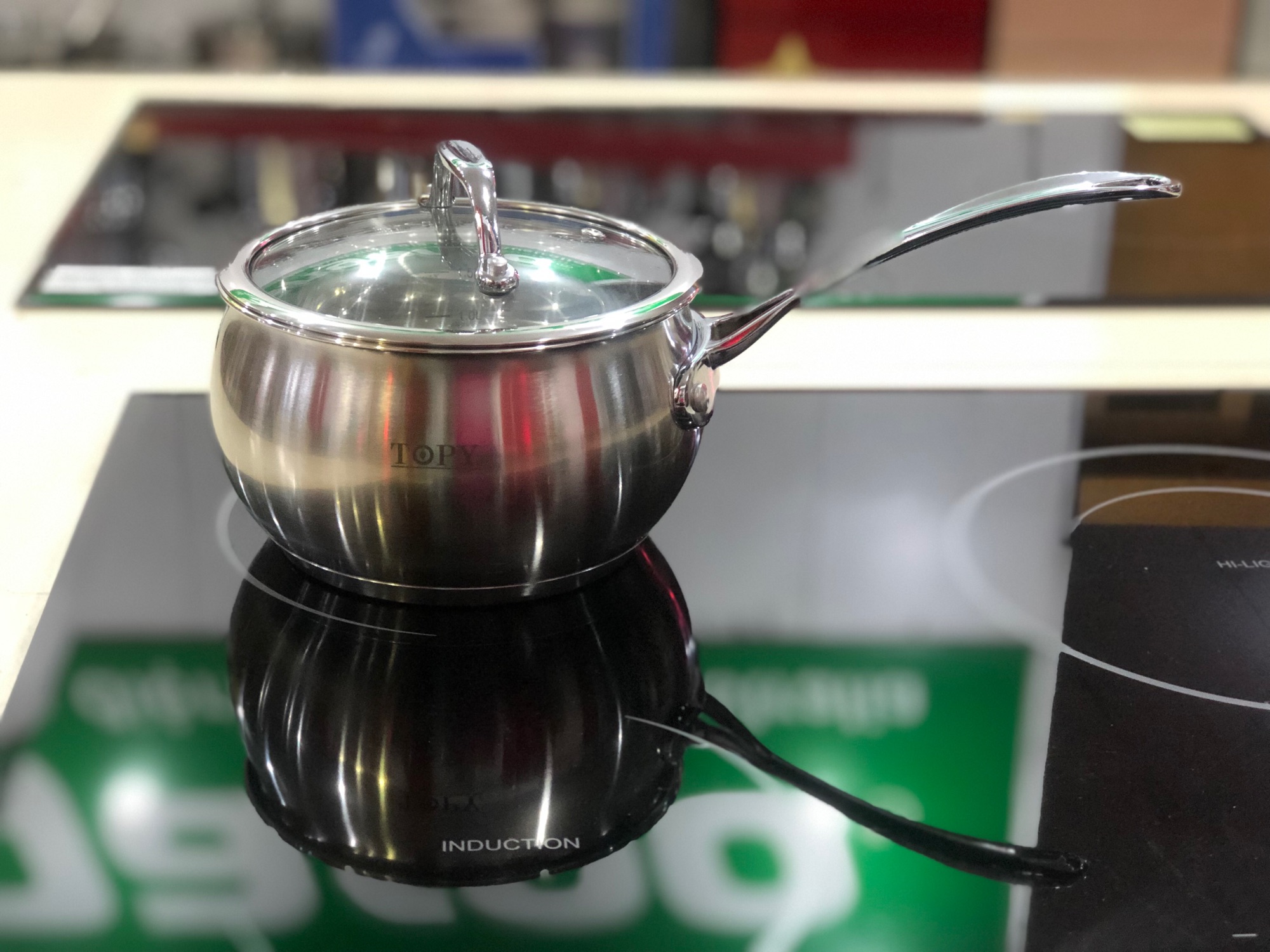 Bộ nồi inox Topy  5 món đây từ cao cấp