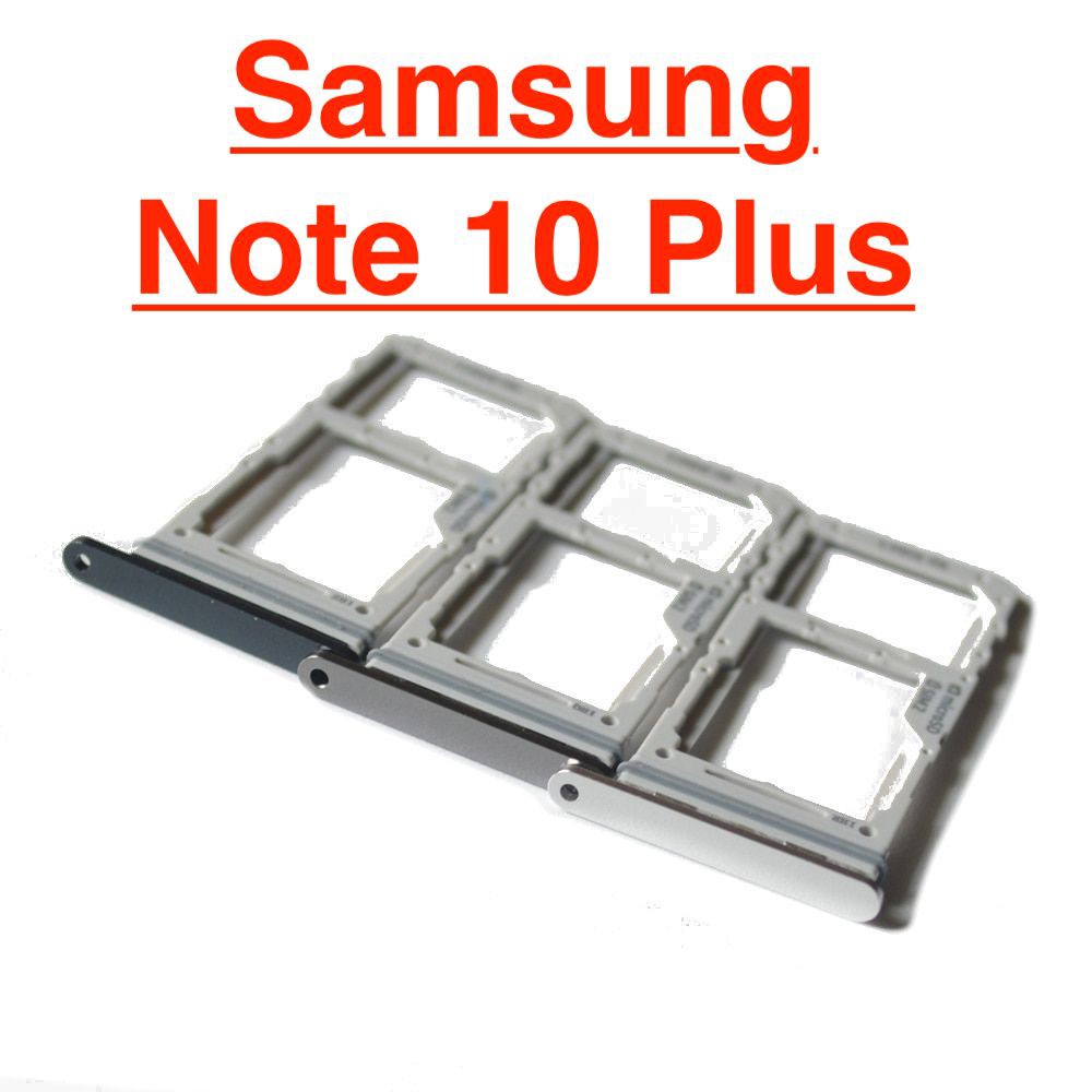 Khay sim samsung note 10 plus khay thẻ nhớ linh kiện thay thế