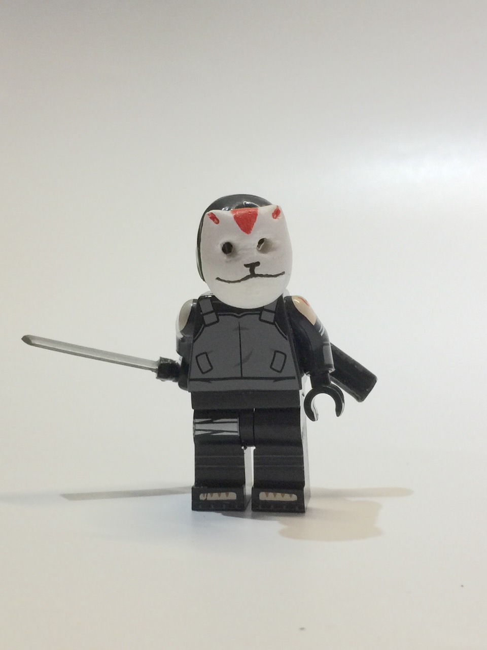 Minifigure ITACHI UCHIHA (Anbu) kèm phụ kiện mặt nạ và kiếm, vỏ kiếm (Nhân vật trong Naruto Anime)
