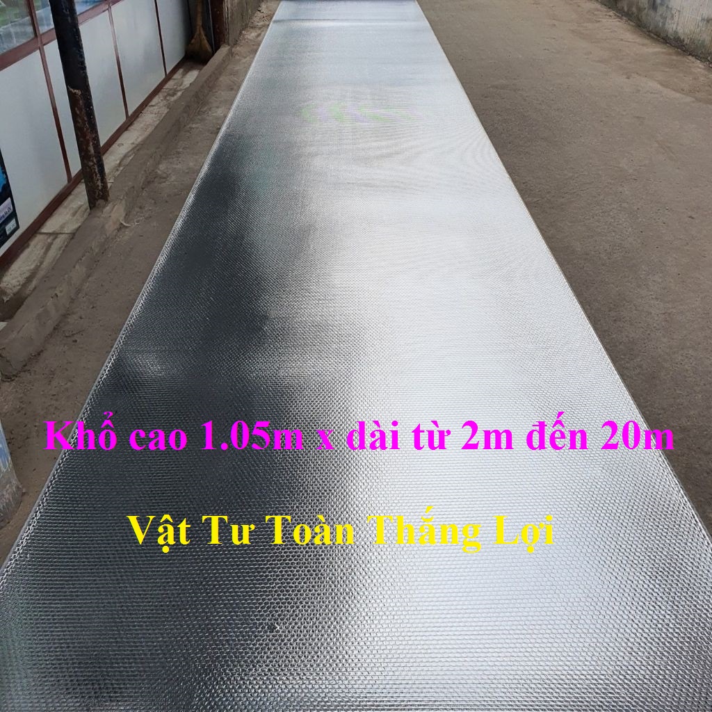 Tấm Cách Nhiệt Cách Âm giữa là túi khí chống nóng mái tôn chất lượng