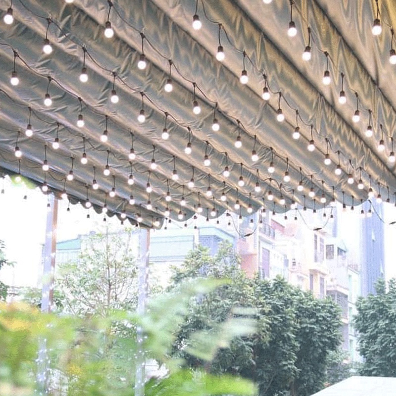 Dây đui đèn trang trí 5 mét 10 đui