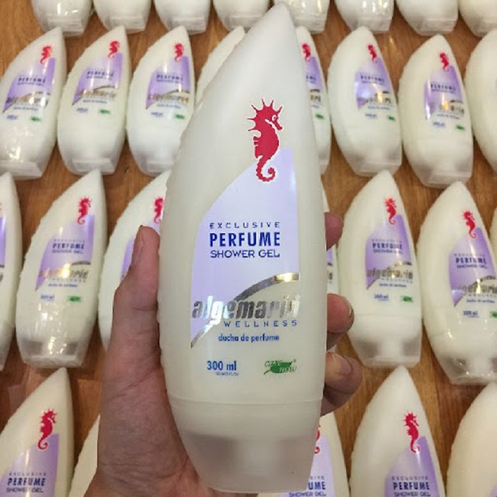 {FreeShip} ComBo 4 Chai Sữa Tắm Cá Ngựa Đức Algemarin Wellness Perfume Shower Gel