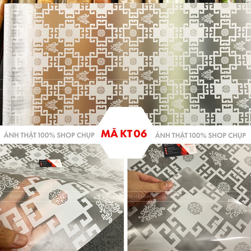 Decal dán kính cửa sổ nhiều mẫu hoa văn 3d cho phòng ngủ