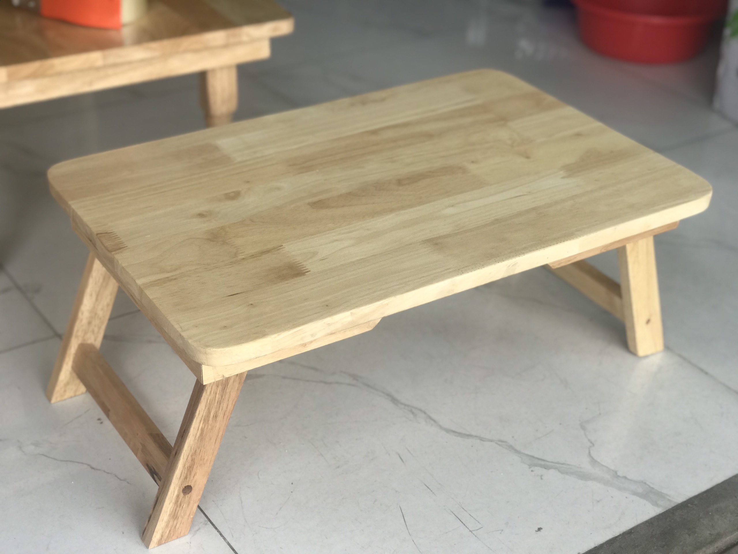 [HCM]Bàn Gỗ Chân Thang Gấp Xếp Gọn Gàng