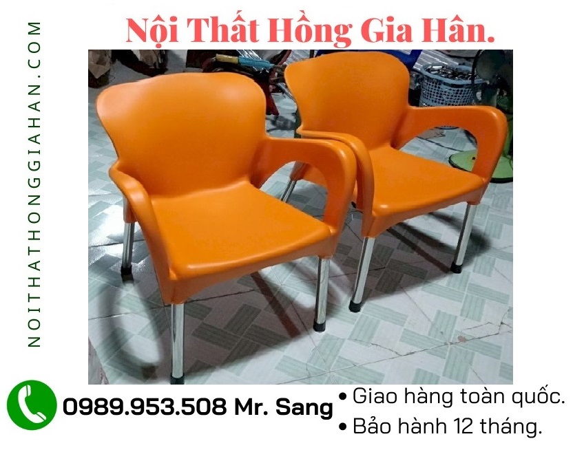 Ghế nhựa nữ hoàng tp.hcm hồng gia hân t1016