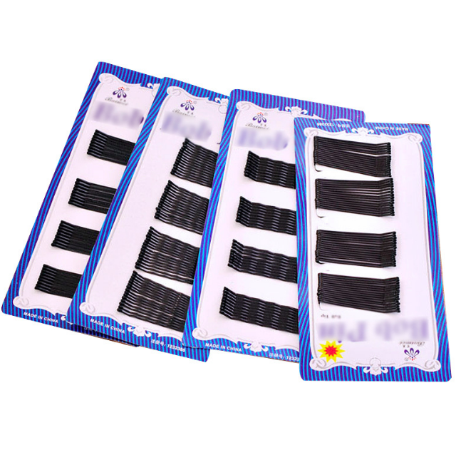 VỈ CẶP GHIM ĐEN CÀI TÓC CHO BÉ