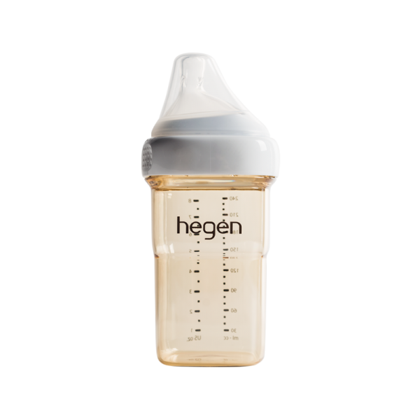 [ CHÍNH HÃNG - GIÁ TỐT]  Bình sữa Hegen 240ml - Kèm Núm Ti 3+ ( Hegen Hegen PCTO™ 240ml/8oz Feeding Bottle PPSU)