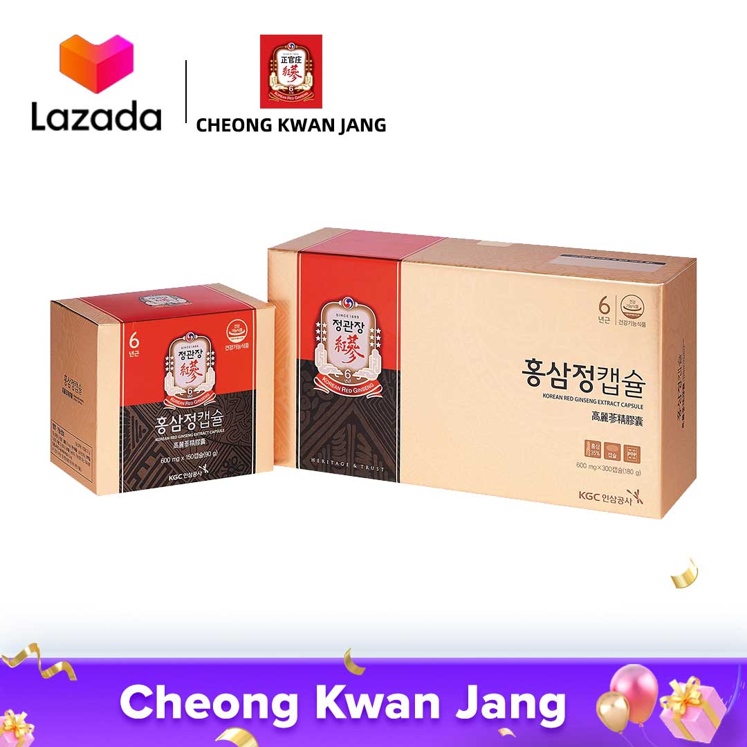 Viên nhộng Hồng sâm KGC Extract Capsule (600mg x 300 viên)